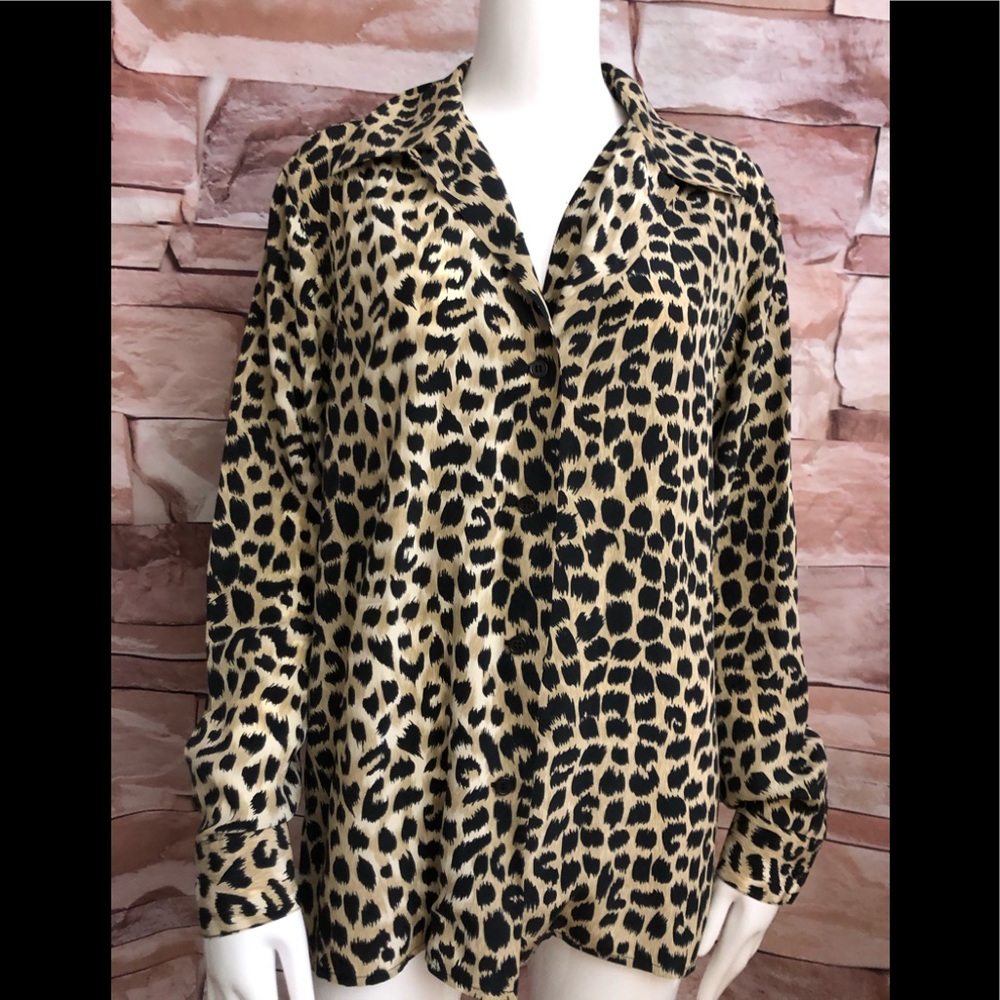 Silk Club collection 100% silk blouse size S